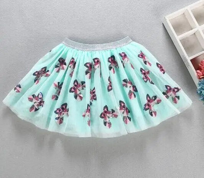 1-7 a Baby Tutu seelik Mood Tüdruku Print Tutu Tüll Seelik Tüdrukutele Vikerkaare Litritega seelik Lastele Tantsu Voile Tutus Tüdrukule Läikiv seelik