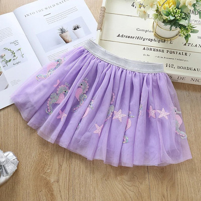 1-7 a Baby Tutu seelik Mood Tüdruku Print Tutu Tüll Seelik Tüdrukutele Vikerkaare Litritega seelik Lastele Tantsu Voile Tutus Tüdrukule Läikiv seelik