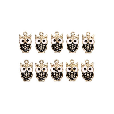 10 vnt. Madingo lydinio flamingo voverės emalio žavesys Puikūs „pasidaryk pats“ pakabukai, rankų darbo papuošalai, skirti kaklo apyrankei