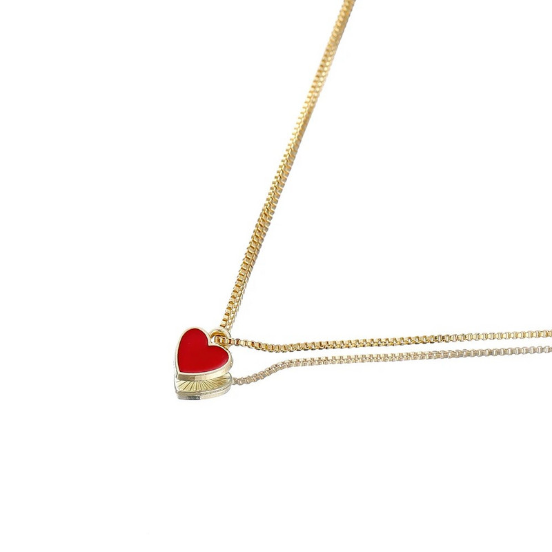 50Pcs/Lot Love Shape Legura Drop Oil Privjesak Emajl Srce Charm Privjesci za DIY Ogrlica Narukvica Dodaci za izradu nakita