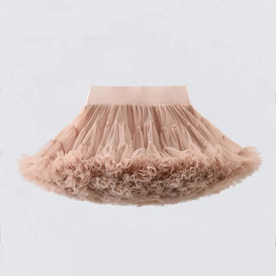 HOT Girls Tutu seelikud Soliidne kohev tüll Printsess Ball Kleit Pettiseelik Lastele Balletipeokleit Lastele