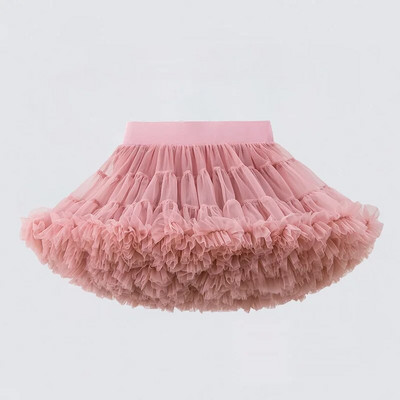 HOT Girls Tutu seelikud Soliidne kohev tüll Printsess Ball Kleit Pettiseelik Lastele Balletipeokleit Lastele