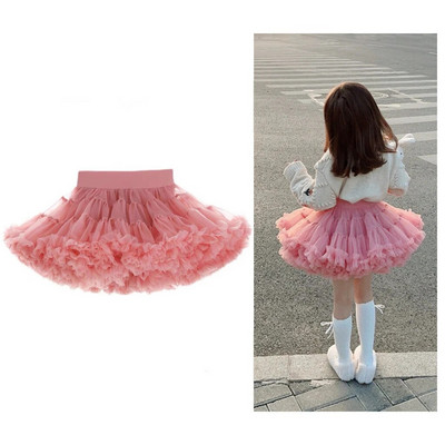 HOT Girls Tutu seelikud Soliidne kohev tüll Printsessi ballileit Pettiseelik laste balletipeokleit lastele