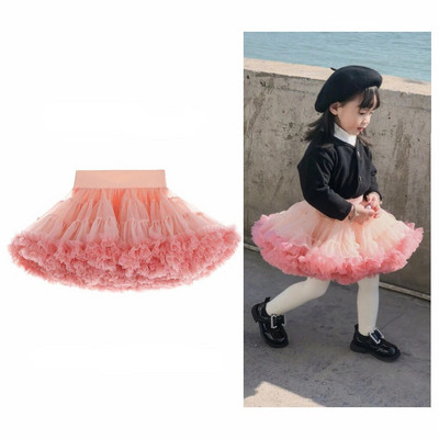 HOT Girls Tutu seelikud Soliidne kohev tüll Printsessi ballileit Pettiseelik laste balletipeokleit lastele