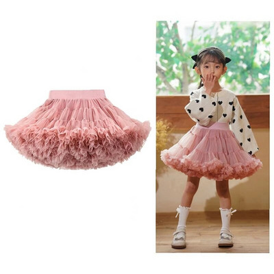 HOT Girls Tutu seelikud Soliidne kohev tüll Printsessi ballileit Pettiseelik laste balletipeokleit lastele