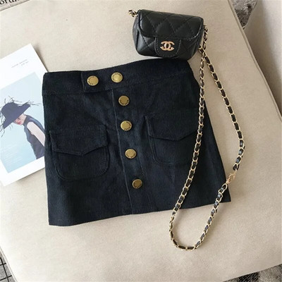 Beebitüdruku seelik kevadine ja sügisene laste velvetseelikPuuvillane hall sametseelik Lasteriided