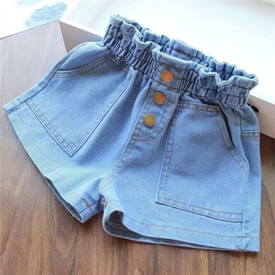 Tüdrukute seelik Suvine Denim Tüdrukute Kook Mini Pettiseelik Sobib vanusele 1-6 10 12 14 aastat vana