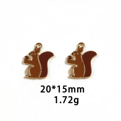 10 tk/partii Thanksgiving Kalkuni kook kõrvitsa vahtraõli emailiga DIY võlusid kotti kõrvarõnga kaelakee ehete valmistamiseks käsitsi valmistatud ripats