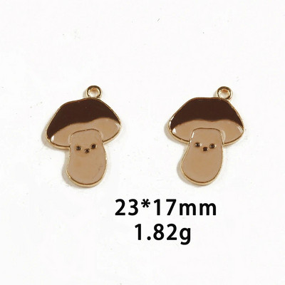 10 tk/partii Thanksgiving Kalkuni kook kõrvitsa vahtraõli emailiga DIY võlusid kotti kõrvarõnga kaelakee ehete valmistamiseks käsitsi valmistatud ripats