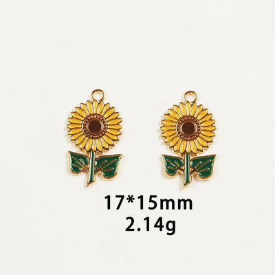 10 tk/partii Thanksgiving Kalkuni kook kõrvitsa vahtraõli emailiga DIY võlusid kotti kõrvarõnga kaelakee ehete valmistamiseks käsitsi valmistatud ripats