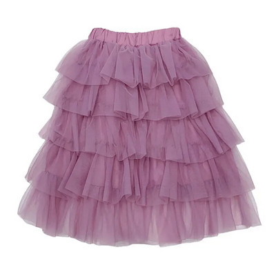 Moodne võrk seelik tüdrukutele poolseelik laste kook kohev tutu seelik printsess pits ebaregulaarne võrk seelik vikerkaar võrk seelikud kiht