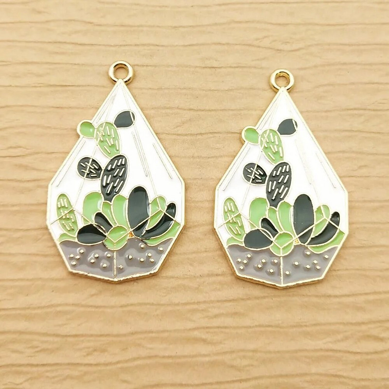 10 vnt. buteliuko gėlių žavesys papuošalams gaminti iš emalio auskarų pakabukas apyrankės karolių priedai „pasidaryk pats“ amatų reikmenys