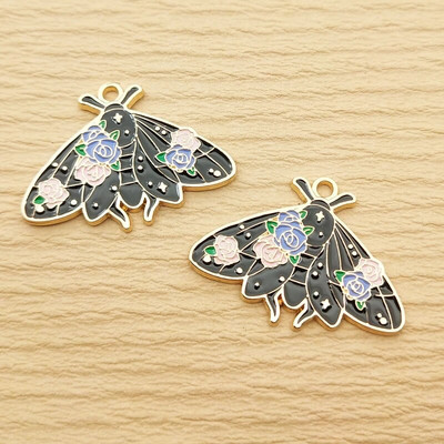 10 tk lilleline putukavõlu ehete tegemiseks emailiga kaelakee ripats isetegemise tarvikud käevõru Telefon käsitöötarvikud kullatud