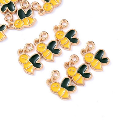 10 tk joonisfilm öökull mesilane jänes kaelkirjak veis loomaõli, emaili sulamist metallist ripats, ehete valmistamise tarvikud