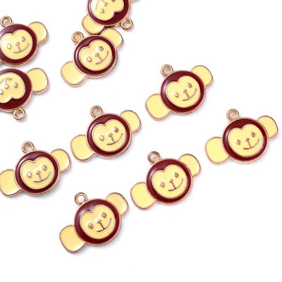 10 tk joonisfilm öökull mesilane jänes kaelkirjak veis loomaõli, emaili sulamist metallist ripats, ehete valmistamise tarvikud