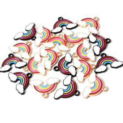 10 tk joonisfilm öökull mesilane jänes kaelkirjak veis loomaõli, emaili sulamist metallist ripats, ehete valmistamise tarvikud