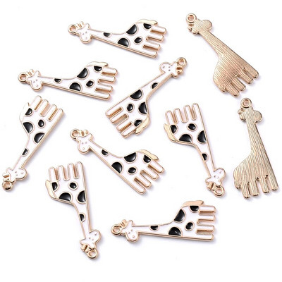 10 tk joonisfilm öökull mesilane jänes kaelkirjak veis loomaõli, emaili sulamist metallist ripats, ehete valmistamise tarvikud