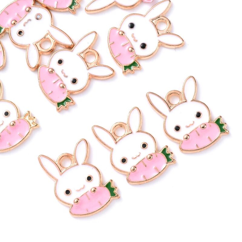 10 tk joonisfilm öökull mesilane jänes kaelkirjak veis loomaõli, emaili sulamist metallist ripats, ehete valmistamise tarvikud