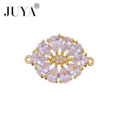 2020. aasta uued AAA kristallist amuletid ehete jaoks Luksuslike kristalllillede valmistamine Konnektorid Käsitsi valmistatud ehted Leiud tarvikud hulgimüük