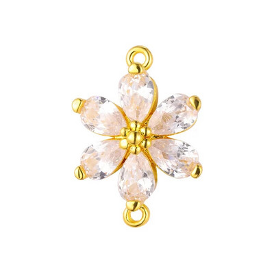 2020. aasta uued AAA kristallist amuletid ehete jaoks Luksuslike kristalllillede valmistamine Konnektorid Käsitsi valmistatud ehted Leiud tarvikud hulgimüük