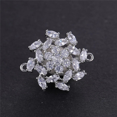 2020. aasta uued AAA kristallist amuletid ehete jaoks Luksuslike kristalllillede valmistamine Konnektorid Käsitsi valmistatud ehted Leiud tarvikud hulgimüük