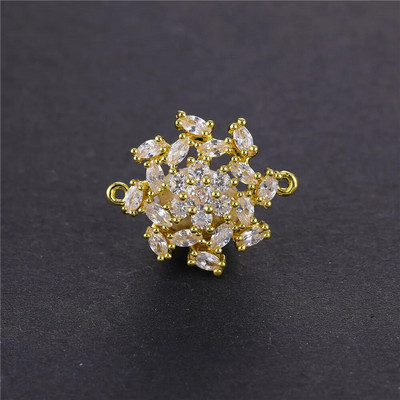 2020. aasta uued AAA kristallist amuletid ehete jaoks Luksuslike kristalllillede valmistamine Konnektorid Käsitsi valmistatud ehted Leiud tarvikud hulgimüük