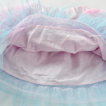 VIKITA Момичета Tulle Tutu Skirts Детска принцеса Многопластова бална рокля Pettiskirt Ballet Dance Party Birthday Cake Сладка мини пола