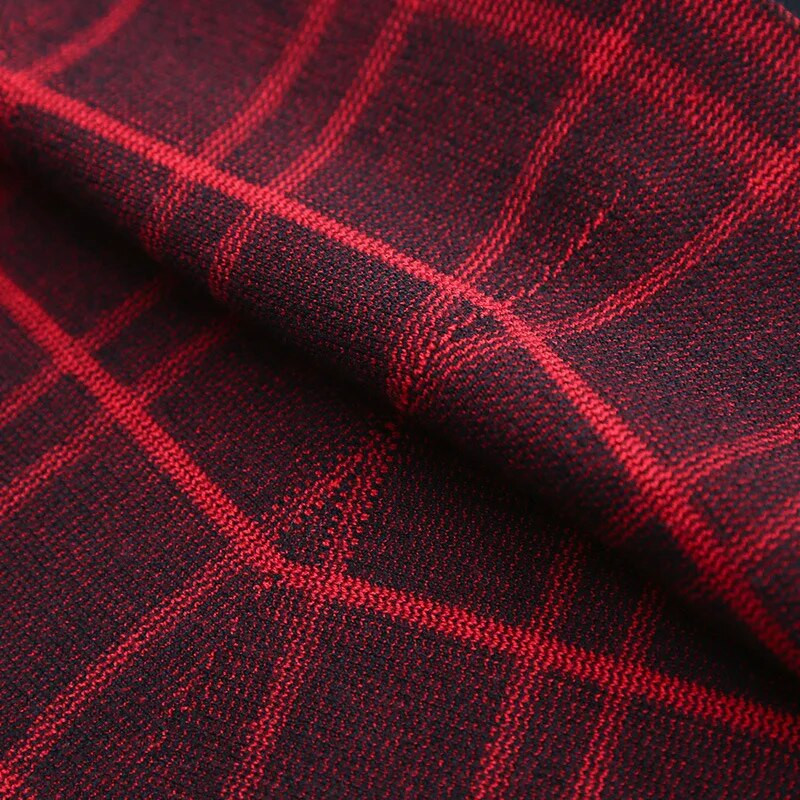 Mokyklos mergaičių sijonas megztas vaikiškas languotas sijonas aukštu juosmeniu princesės apatinės kelnės žiemai rudeniui mergaičių mini sijonai vaikiški drabužiai