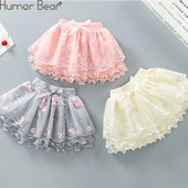 Huumorikarutüdruku lühike seelik poolseelik Uus võrgust seelik pits Mitmekülgne tantsuseelik lastele Four Seasons Korea printsessi seelik