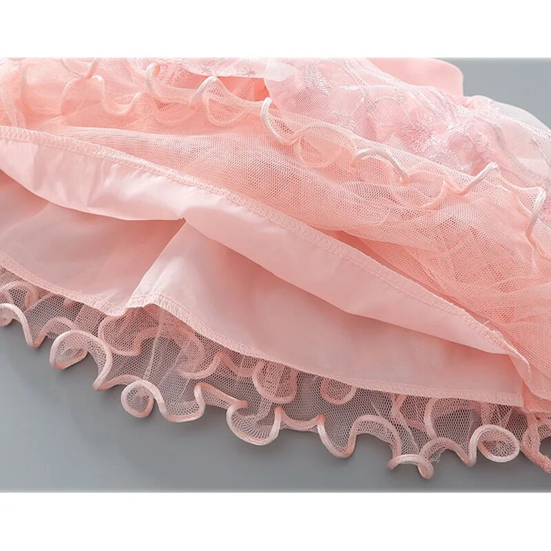 Huumorikarutüdruku lühike seelik poolseelik Uus võrgust seelik pits Mitmekülgne tantsuseelik lastele Four Seasons Korea printsessi seelik