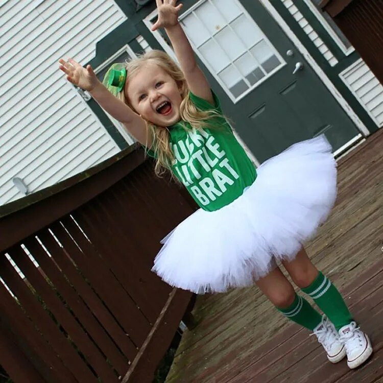 Mieli mergaičių geltoni sijonai, mažylio, pūkuoto baleto sijonai, mažylio sijonai Vaikų gimtadienio Helovino vakarėlio kostiumo apatiniai sijonai