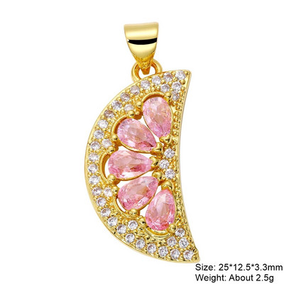 Juya käsitsi valmistatud 18K kullatud naeratusnägu öökull liblikas sidruni emailiga ristikaru ümmargune kotka amuletid naiste isetegemiseks ehete valmistamiseks