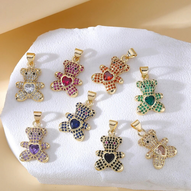 Juya käsitsi valmistatud 18K kullatud naeratusnägu öökull liblikas sidruni emailiga ristikaru ümmargune kotka amuletid naiste isetegemiseks ehete valmistamiseks