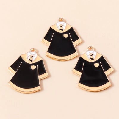 10 vnt Emalio diplomų įteikimo ceremonija Profesorius Studentai skiedinio pakabukai kaklo papuošalams Auskarai „pasidaryk pats“ papuošalų kūrimo priedai