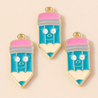 10 vnt Emalio diplomų įteikimo ceremonija Profesorius Studentai skiedinio pakabukai kaklo papuošalams Auskarai „pasidaryk pats“ papuošalų kūrimo priedai