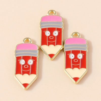 10 vnt Emalio diplomų įteikimo ceremonija Profesorius Studentai skiedinio pakabukai kaklo papuošalams Auskarai „pasidaryk pats“ papuošalų kūrimo priedai