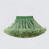 Lush Small Baby Girls Tutu Φούστα για Παιδιά Παιδικά Puffy Tulle Φούστες για κορίτσι Νεογέννητο Party Princess Girl Ρούχα 1-15 ετών B062