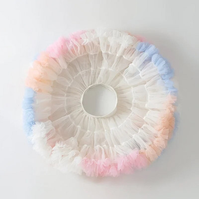 Lush Small Baby Girls Tutu Φούστα για Παιδιά Παιδικά Puffy Tulle Φούστες για κορίτσι Νεογέννητο Party Princess Girl Ρούχα 1-15 ετών B062