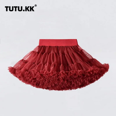 Lush Small Baby Girls Tutu Φούστα για Παιδιά Παιδικά Puffy Tulle Φούστες για κορίτσι Νεογέννητο Party Princess Girl Ρούχα 1-15 ετών B062