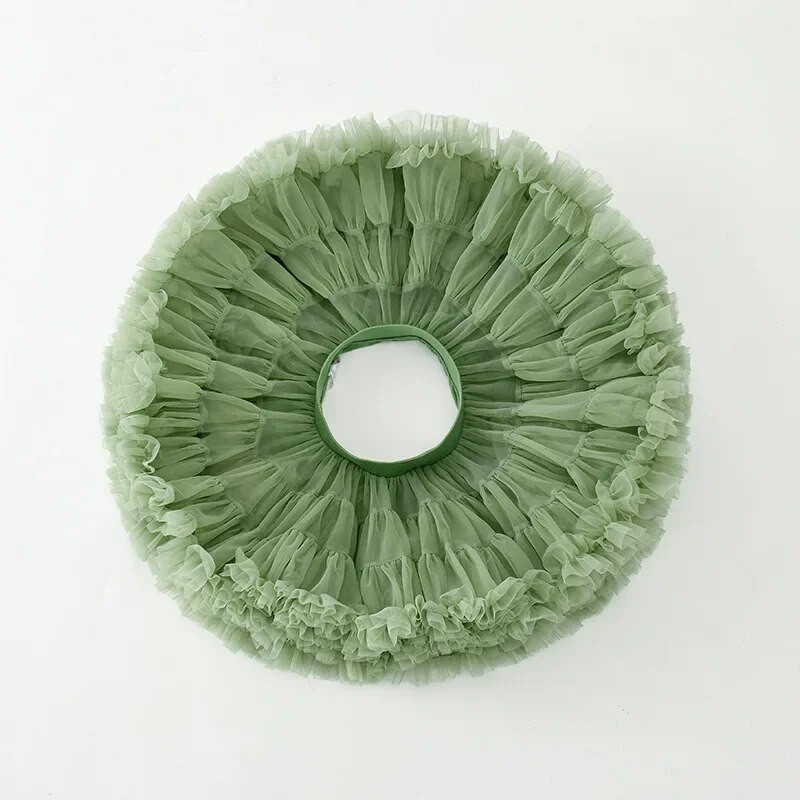 Lush Small Baby Girls Tutu Φούστα για Παιδιά Παιδικά Puffy Tulle Φούστες για κορίτσι Νεογέννητο Party Princess Girl Ρούχα 1-15 ετών B062