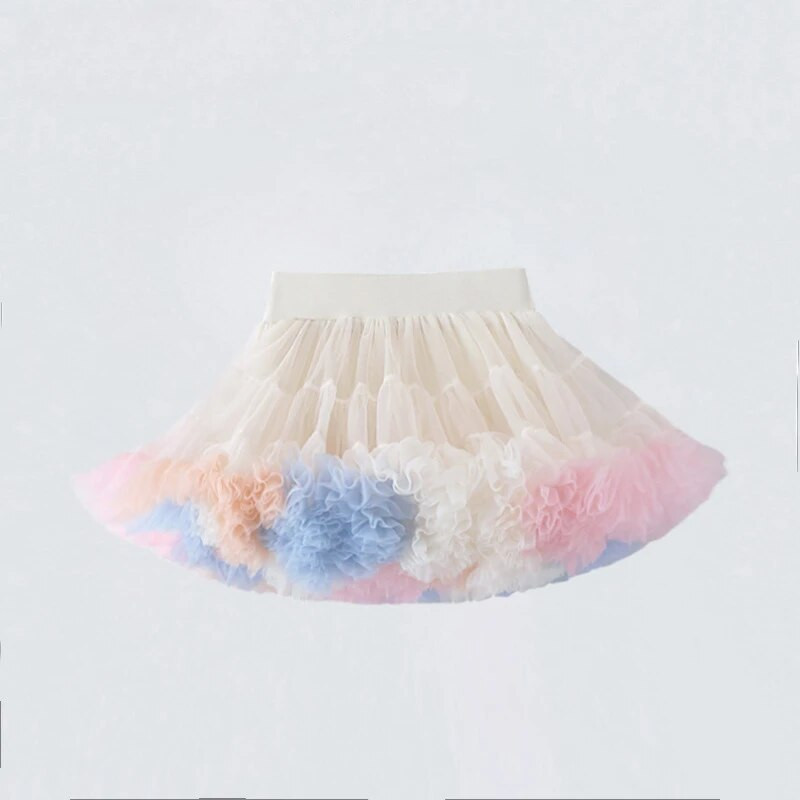 Lush Small Baby Girls Tutu Φούστα για Παιδιά Παιδικά Puffy Tulle Φούστες για κορίτσι Νεογέννητο Party Princess Girl Ρούχα 1-15 ετών B062