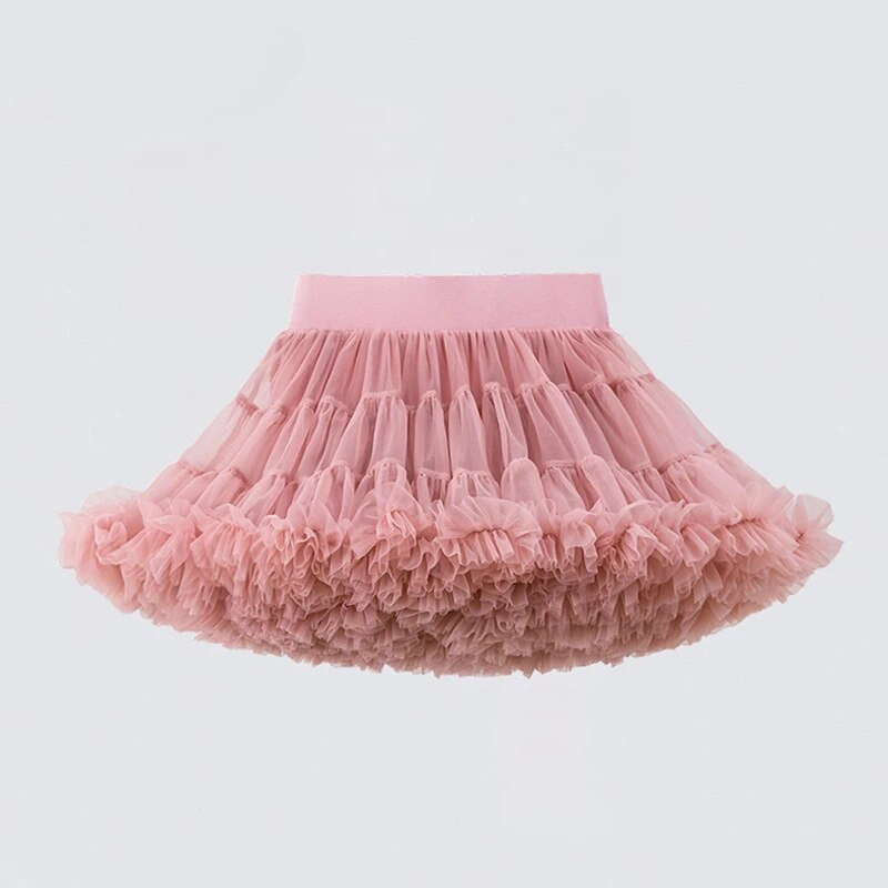 Lush Small Baby Girls Tutu Φούστα για Παιδιά Παιδικά Puffy Tulle Φούστες για κορίτσι Νεογέννητο Party Princess Girl Ρούχα 1-15 ετών B062