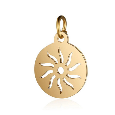 5 tk/partii jooga om isetegemise amuletid, hulgimüük roostevabast terasest päikese hiina Yin yang õnne ripats Hamsa käe amuleti pistikute võlu