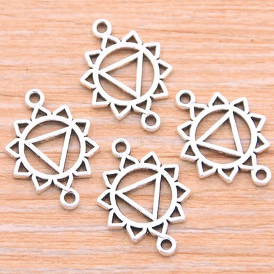 30 vnt. Mišinys 8 Stilių Nuotraukų Spalva Cinko lydinio Retro pakabukai Akytosios jungtys Linker „Pasidaryk pats“ žavesio papuošalų aksesuaras