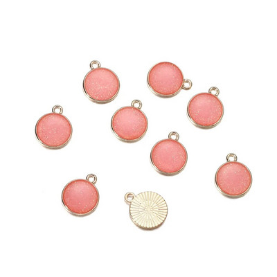 10 τμχ/τσάντα Γούρια μικτού σχήματος Κρεμαστά σμάλτο μεταλλικό κολιέ Βραχιόλι γούρι Σύνδεσμος για προμήθειες κατασκευής κοσμημάτων Αξεσουάρ