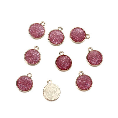 10 τμχ/τσάντα Γούρια μικτού σχήματος Κρεμαστά σμάλτο μεταλλικό κολιέ Βραχιόλι γούρι Σύνδεσμος για προμήθειες κατασκευής κοσμημάτων Αξεσουάρ