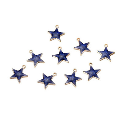 10 τμχ/τσάντα Γούρια μικτού σχήματος Κρεμαστά σμάλτο μεταλλικό κολιέ Βραχιόλι γούρι Σύνδεσμος για προμήθειες κατασκευής κοσμημάτων Αξεσουάρ