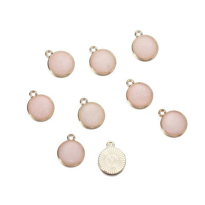 10 τμχ/τσάντα Γούρια μικτού σχήματος Κρεμαστά σμάλτο μεταλλικό κολιέ Βραχιόλι γούρι Σύνδεσμος για προμήθειες κατασκευής κοσμημάτων Αξεσουάρ