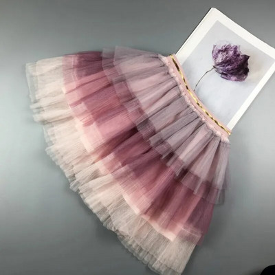 2022 m. pavasaris ruduo vasara princesės mergaitės šokių sijonas Solidus mokyklos mergaičių nėriniuotas sijonas balti sijonai Vaikai kūdikis bamblys baletas Tutu