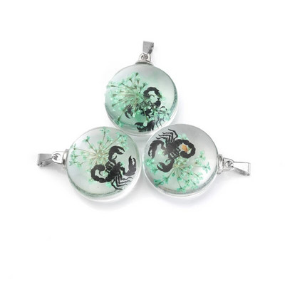 3 tk. Läbipaistev ovaalne akrüülist pressitud Lucky Clover kroonleht Pandlaga vaiguga konserveeritud värsked kuivatatud lilled ripatsid ehete valmistamiseks